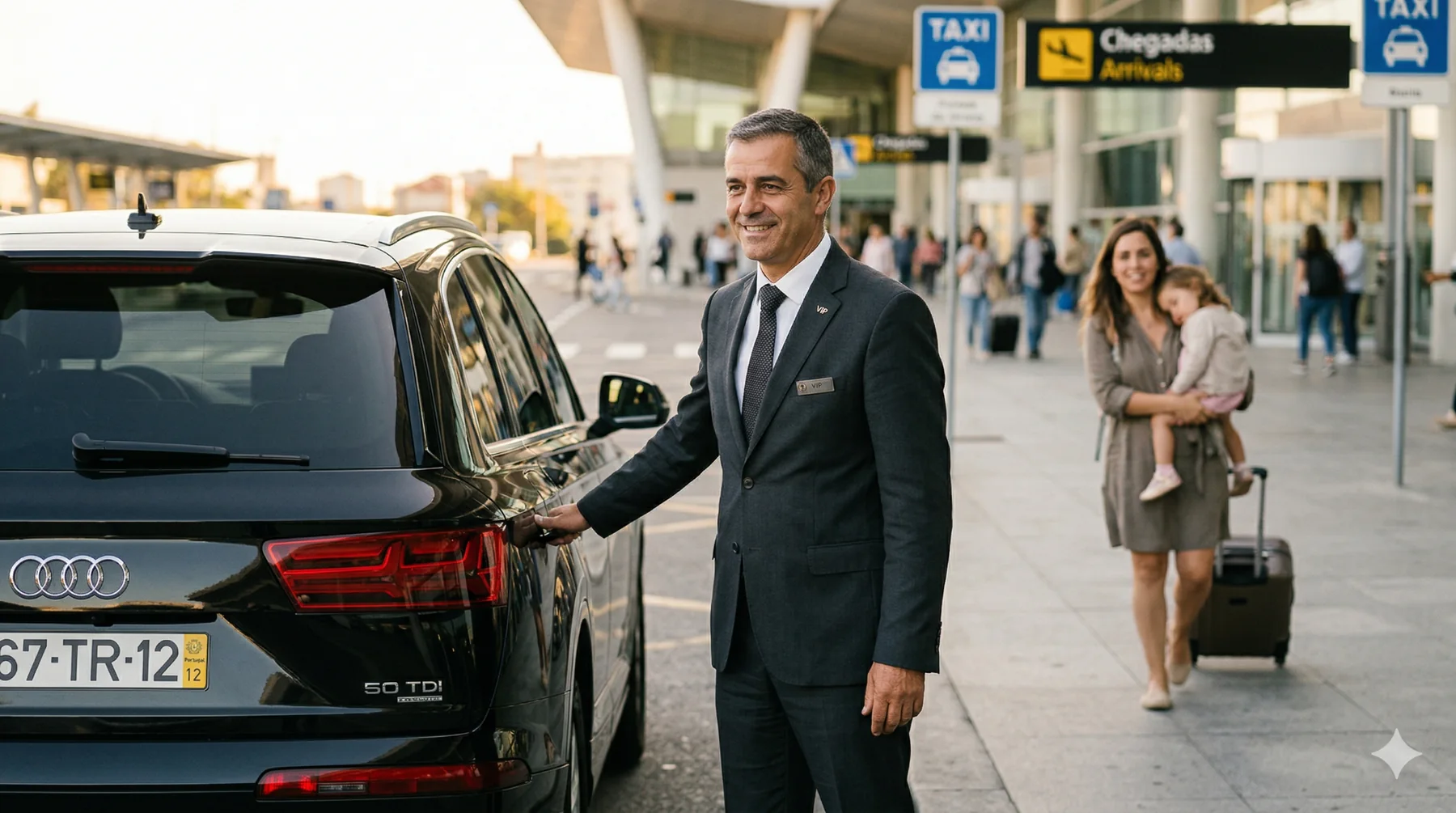 Transfer privado no Aeroporto do Porto