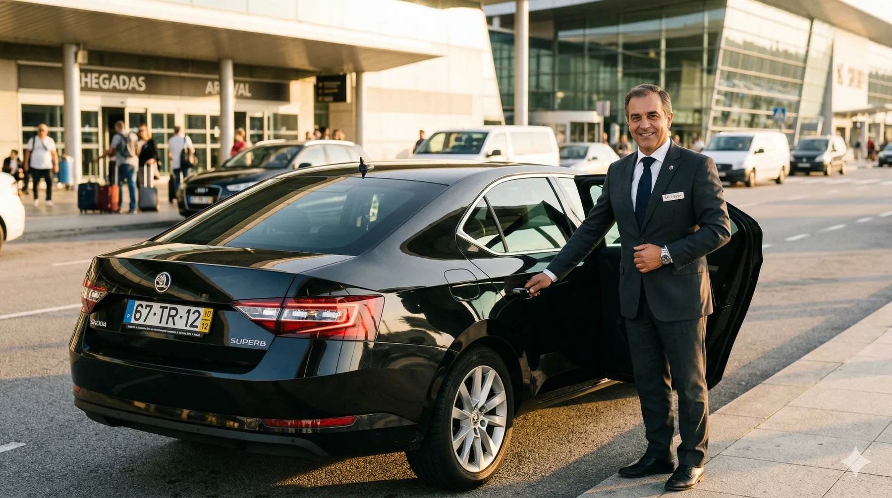 Serviço com motorista privado no Porto